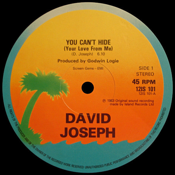 You Can't Hide (Your Love From Me)