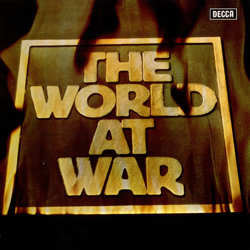 The World at War by Various Artists. Reference cover image.