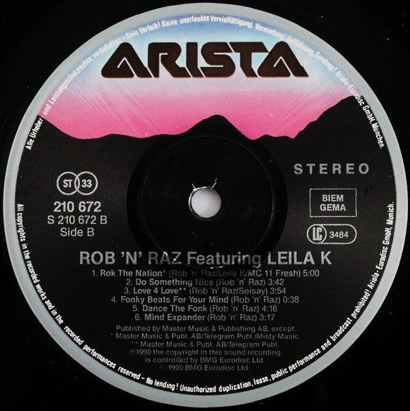 Rob 'N' Raz Feat. Leila K