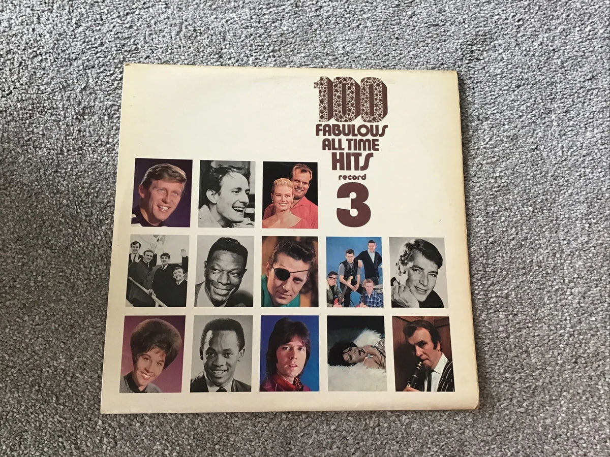 100 Fabulous All-Time Hits Vol. 3 by Various Artists. Reference cover image.