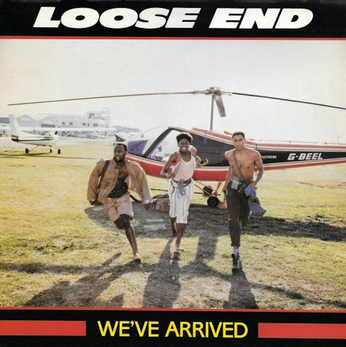 We've Arrived by Loose Ends. Reference cover image.