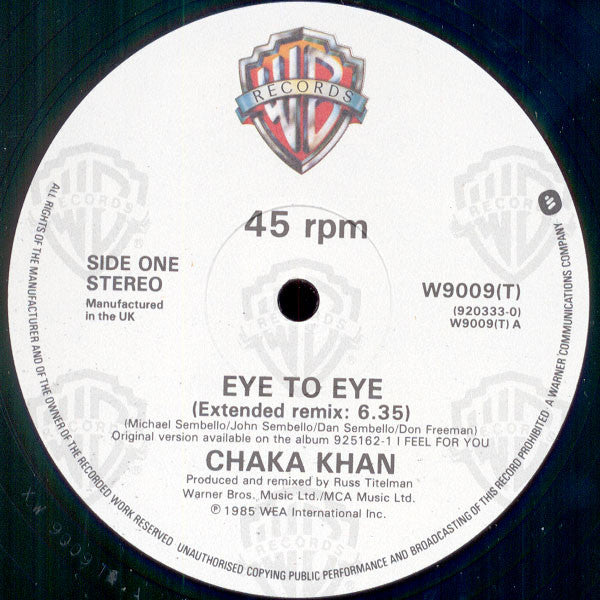 Eye To Eye Extended Remix 6.35