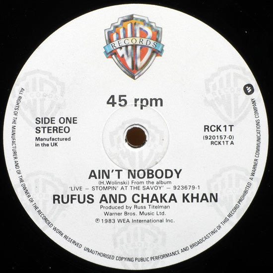 Ain't Nobody