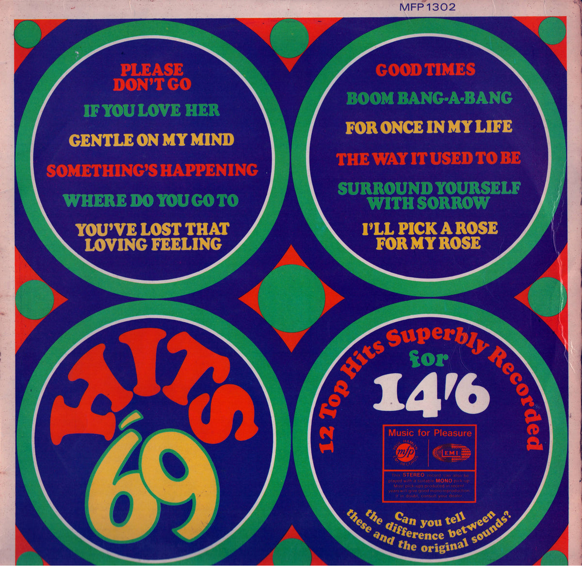 Hits ’69 by Unknown Artist. Reference cover image.