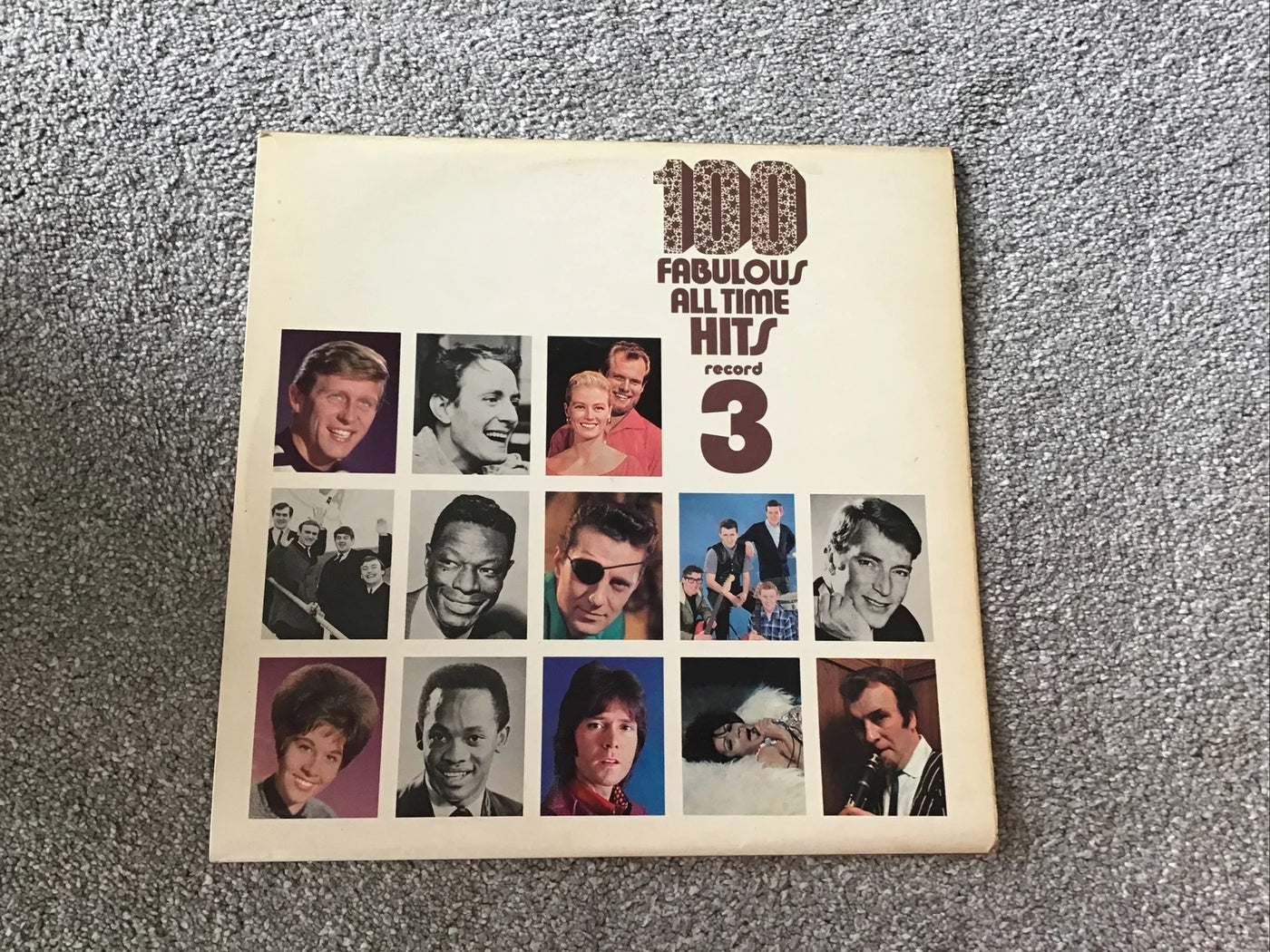 100 Fabulous All-Time Hits Vol. 3 by Various Artists. Reference cover image.